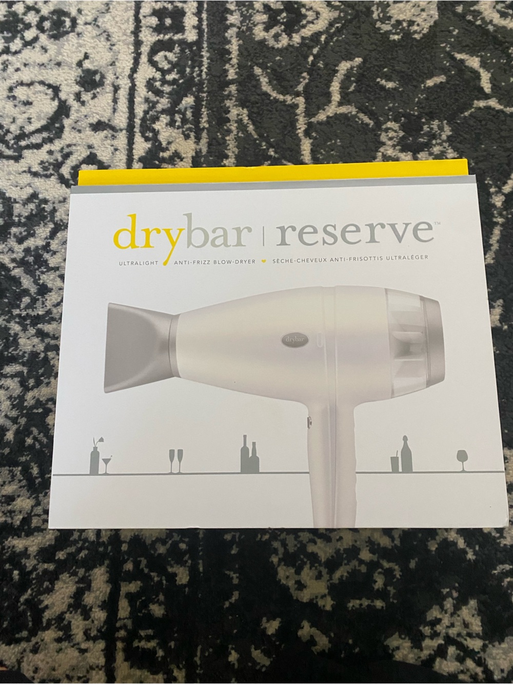 Drybar Reserve Hair Dryer - White with Yellow Accent